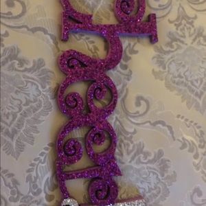 Cheer Allstars wooden sign