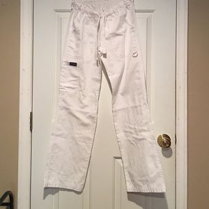 White Cherokee scrub pants