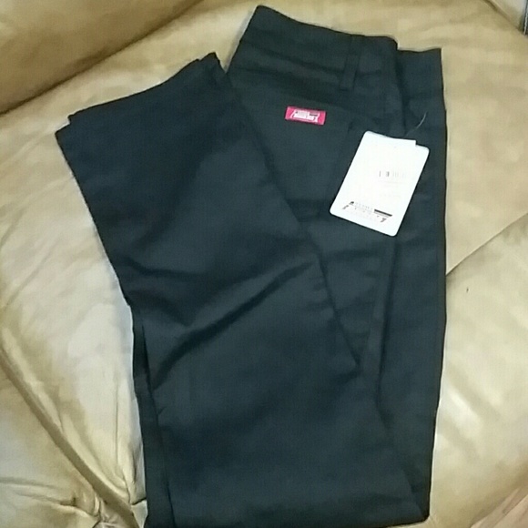 BRAND NEW genuine Dickies skinny leg black pants