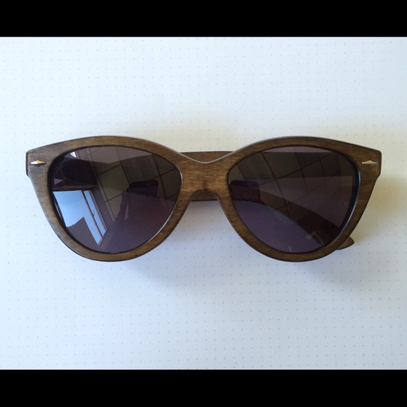 Women's Proof Eyewear Wooden Sunglasses McCall