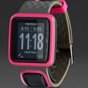 Tom Tom running watch pink and grey