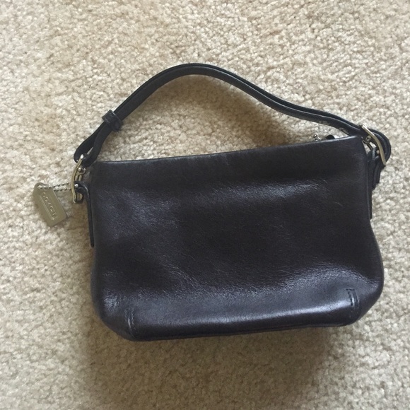 Black small Coach purse