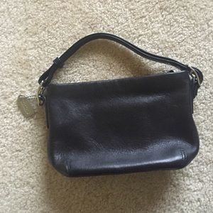 Black small Coach purse