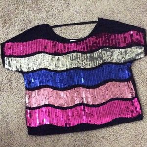 Crop top, size M