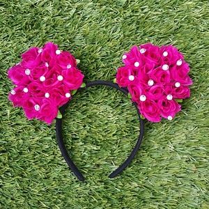 Mickey Mouse Floral Ears