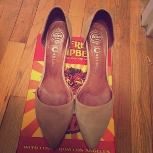 Jeffrey Campbell suede pumps