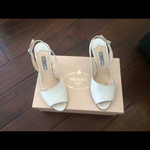 Prada Vit Lux 3 heels.