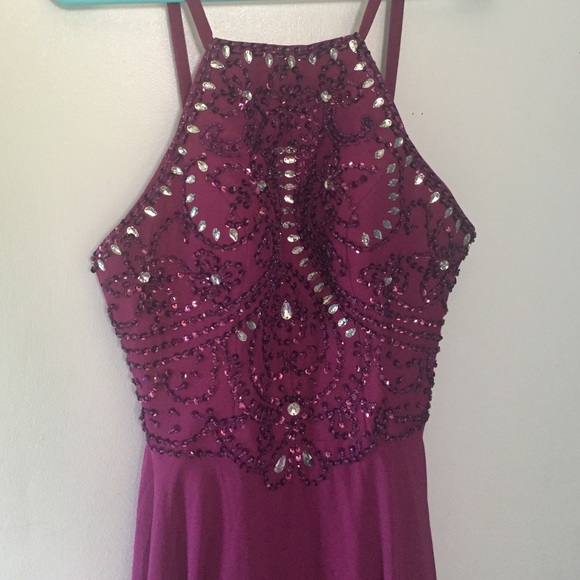 Too small and decided to go with a different dress