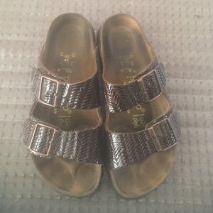 Brown Birkenstock papillo ArizonaBirko-Flor 37 7