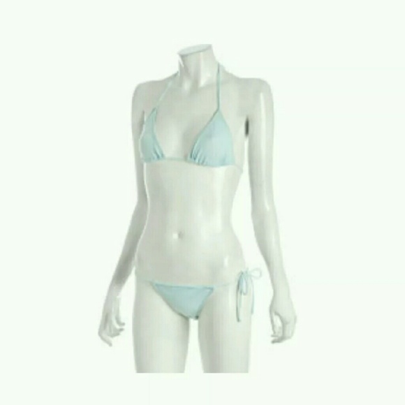 Dolce & Gabbana Other - Dolce Gabbana beachwear blue shimmer bikini XS 2 4