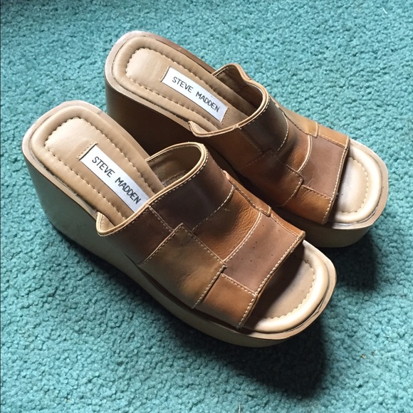 Steve Madden wedge sandals