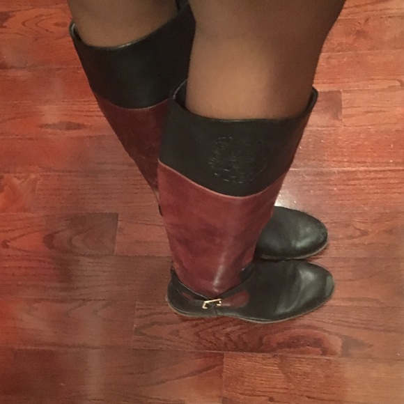 Two toned Vince Camuto boots