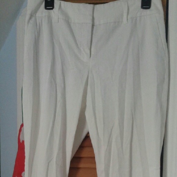 White Dalia Collection Pants