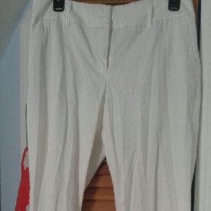 White Dalia Collection Pants