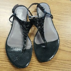 Kenneth Cole Black Summer Sandals
