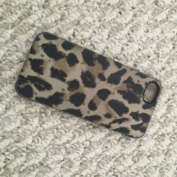 Jcrew leopard iPhone 5/5s case