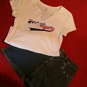 Bundle. TH  mini skirt and t shirt..