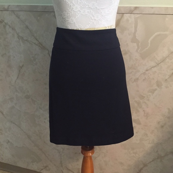 Banana Republic Navy Blue Skirt 10