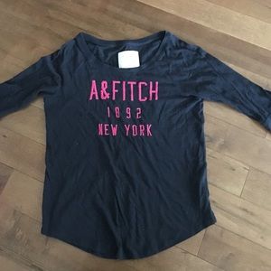 Abercrombie and Fitch quarter sleeve shirt