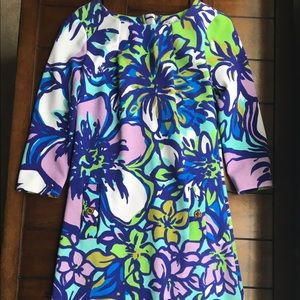 Lillly Pulitzer Charlene Shift Dress in blue lilac