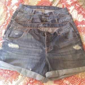 Victoria's Secret "Boyfriend" Denim Shorts