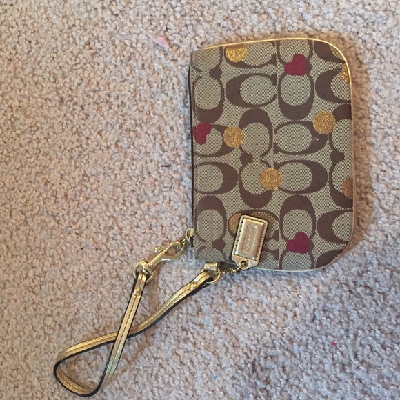 Coach wristlet
