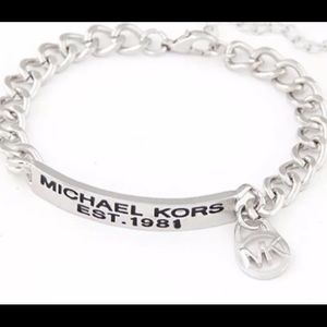 New Michael Kors silver bracelet