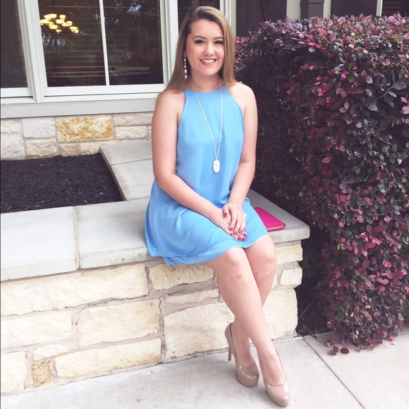 Light Blue Julie Billart Dress