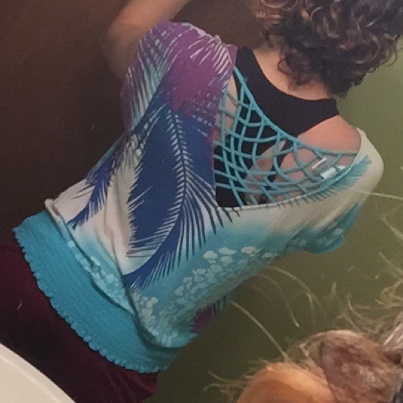 Off Shoulder Rhinestone Top - Picture 2 of 4