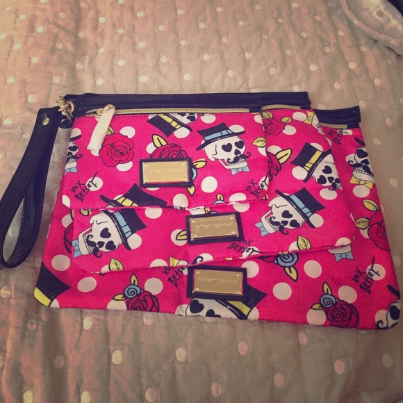 Set of Betsey Johnson travel bags
