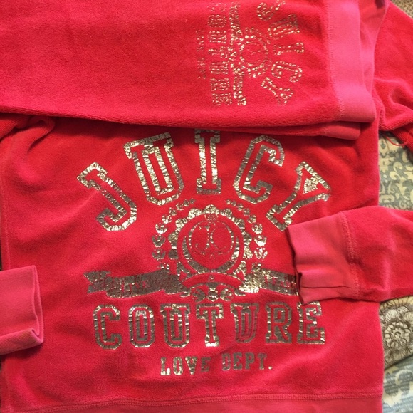 Juicy couture sweat suit