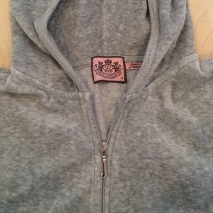 Juicy Couture zip up velour jacket