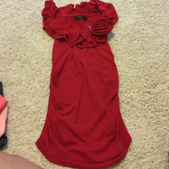 Flower ruffle sleeveless top