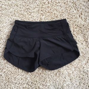 Lululemon Black Speed Short