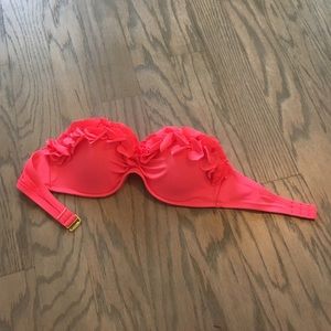 34B Victoria Secret Swim Top-Coral