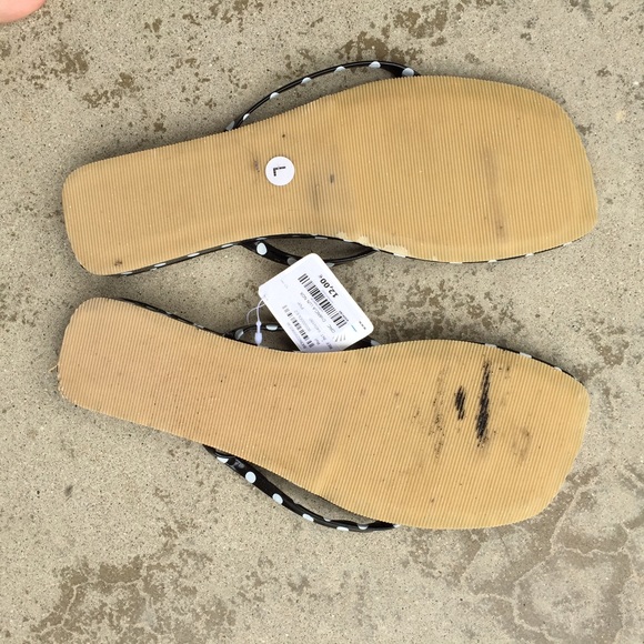 Bundle Sale! Totally Dotty Sandals NWT - Picture 3 of 4