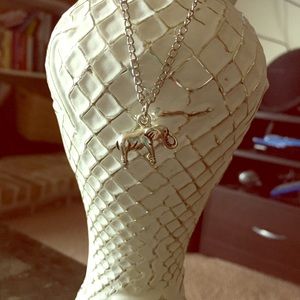 Dainty elephant necklace