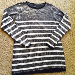 Sequin sweater