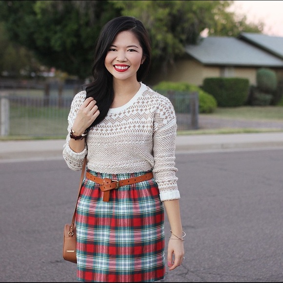 J. Crew Factory Skirts - Red and Green Plaid Skirt J. Crew Factory Skirts - Red and Green Plaid Skirt