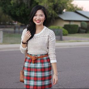 J. Crew Factory Skirts - Red and Green Plaid Skirt J. Crew Factory Skirts - Red and Green Plaid Skirt