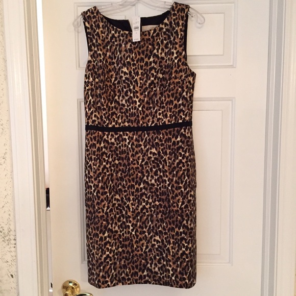 Animal print dress from LOFT, NWT
