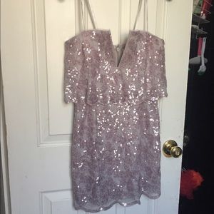 Bcbg little purple dress