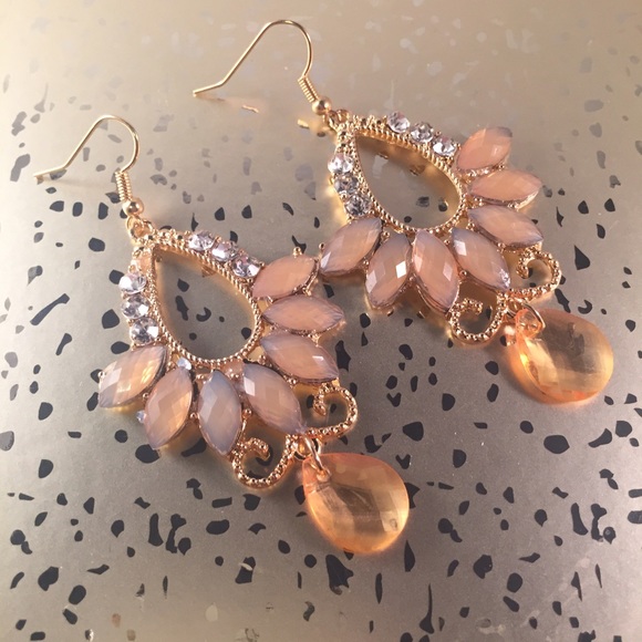 A Bohemian Child Jewelry - Opalescent statement earrings