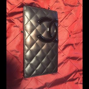 Authentic Chanel hot pink wallet
