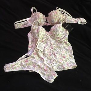 Matching bra and panty set