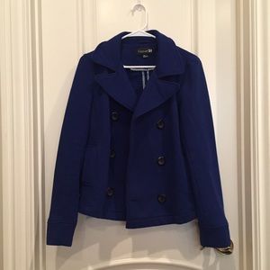 Forever 21 navy blue peacoat