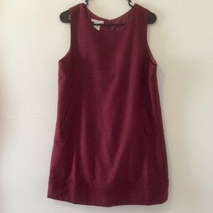 Red Shift Dress