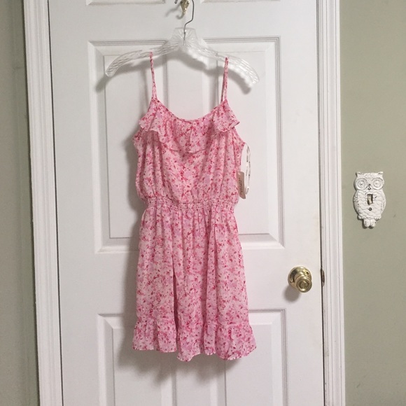 Pink Floral Dress