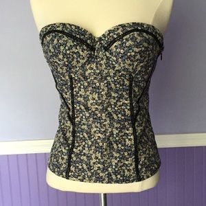 Floral Corset Top