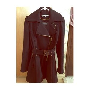 Kenneth Cole black peacoat